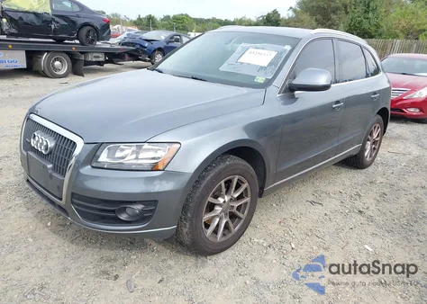 2012 Audi Q5 2.0T Premium from USA, damaged, VIN WA1CFAFP0CA019856